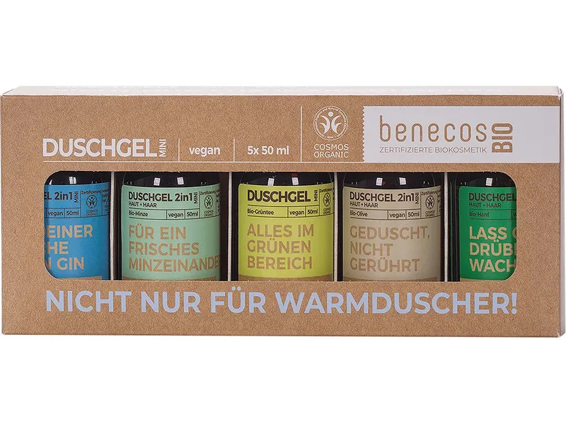 Benecos BenecosBIO Mini Duschgel Set: Foam up your life – Produktbild 1 von 1