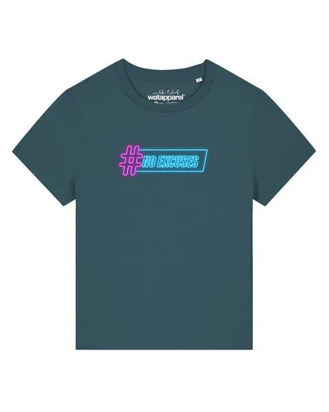 watapparel watapparel T-Shirt Frauen No Excuses, Stargazer, – Produktbild 1 von 2