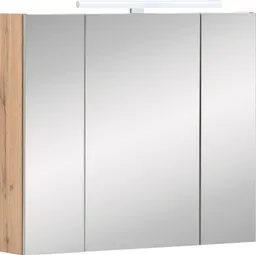Schildmeyer Spiegelschrank Duo, Spiegelschrank, Made in Germany, B: 80 cm Solide Verarbeitung - Dieses Produkt ist in Deutschland gefertigt – Produktbild 1 von 1