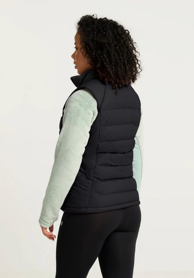 Jack Wolfskin Jack Wolfskin Daunenweste WILD PASS DOWN VEST W RDS Daunenweste, warm, wind- und wasserabweisend, Schwarz, – Produktbild 2 von 5