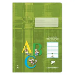 Clairefontaine Clairefontaine Schulheft Khaki A4 liniert 16 Blatt – Produktbild 1 von 1