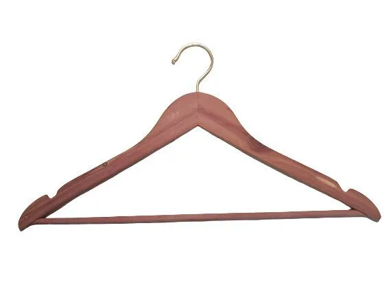 ReineNatur ReineNatur Kleiderbügel – Zedernholz – natürlicher Anti Mottenschutz - Maße: 44x23x1,2 cm – Produktbild 1 von 1