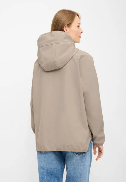 derbe derbe Softshelljacke „Peutby“, Cobblestone neutral gray, – Produktbild 4 von 4
