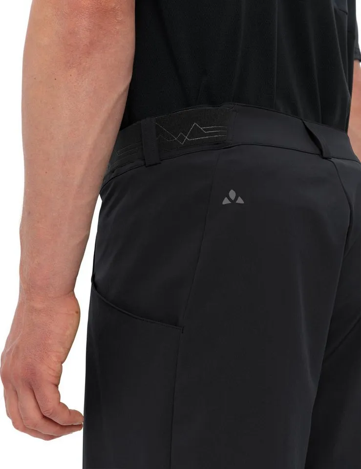 Vaude Vaude Fahrradhose MEN'S LOAMER SHORTS für Erwachsene, robuste Verarbeitung, bequemer Sitz, Schwarz, – Produktbild 3 von 4