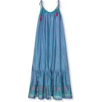 el.résidu el.résidu Damen vegan Kleid Myra Hellblau – Produktbild 1 von 1