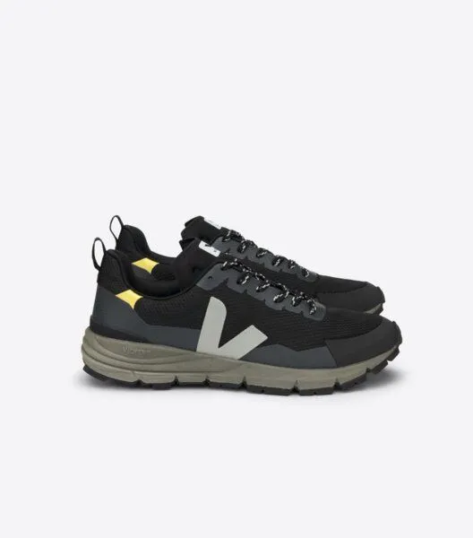 Veja Veja Sneaker Herren Vegan - Dekkan Alveomesh, Schwarz (black oxford grey tonic), – Produktbild 2 von 4