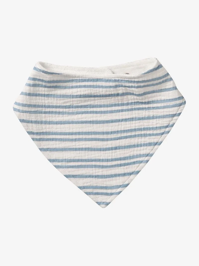 Vertbaudet 3er-Pack Baby Lätzchen, Pack weiß/am meer, – Produktbild 4 von 4