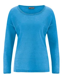 HempAge Hempage Damen vegan Pullover Airy Topaz – Produktbild 1 von 1