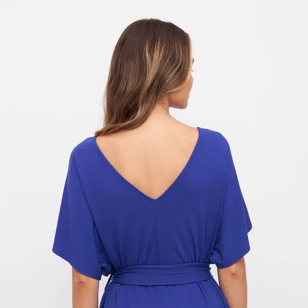 WiDDA berlin WiDDA berlin Jerseykleid ANNA kobalt aus ECOVERO® Jersey – Produktbild 2 von 3