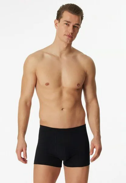 Schiesser Schiesser 3er Pack Herren Panty Organic Cotton 95/5, Schwarz, – Produktbild 2 von 4