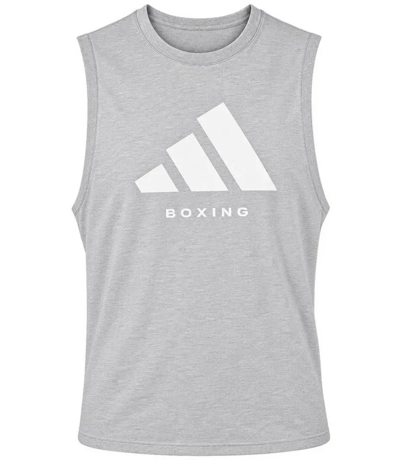 adidas Performance adidas Performance Muskelshirt Community Tank Top Boxing, Grau, – Produktbild 1 von 5
