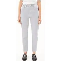ARMEDANGELS ARMEDANGELS MAIRAA Damen Mom Jeans recycelter Baumwoll Mix Comfort Stretch, Misty morning, – Produktbild 1 von 1