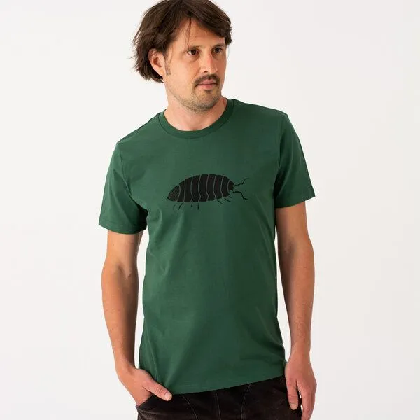 Cmig Cmig Greta Assel T-Shirt für Herren, Bottle green, – Produktbild 1 von 3