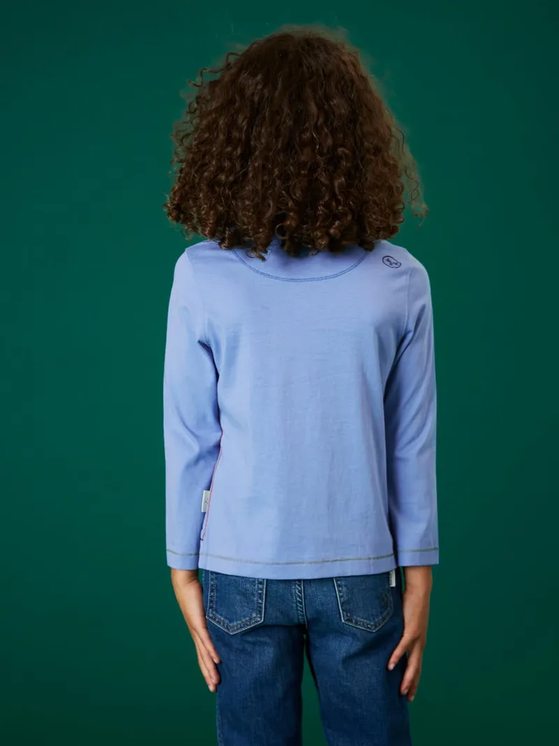 White Stuff Abersoch Longsleeve - 5-6, Blau, – Produktbild 4 von 4