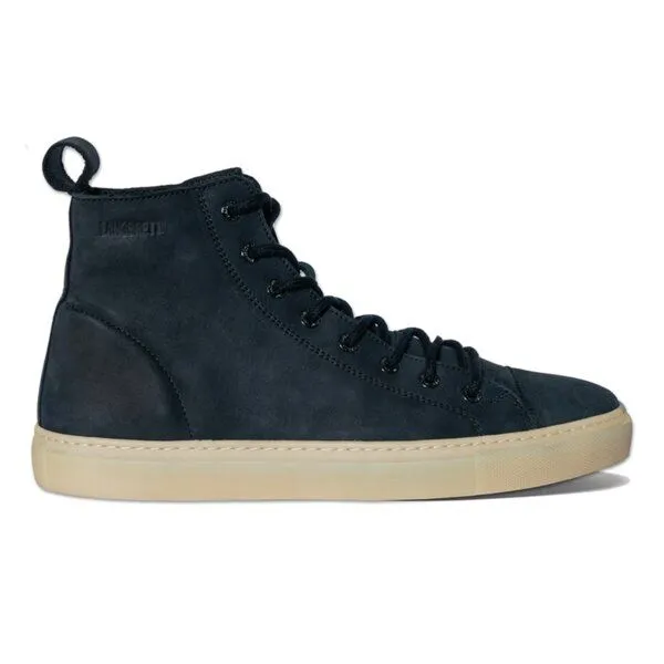 LANGBRETT LANGBRETT GDR sneaker | nubukleder, Schwarz/ecru (mehrfarbig), – Produktbild 4 von 4