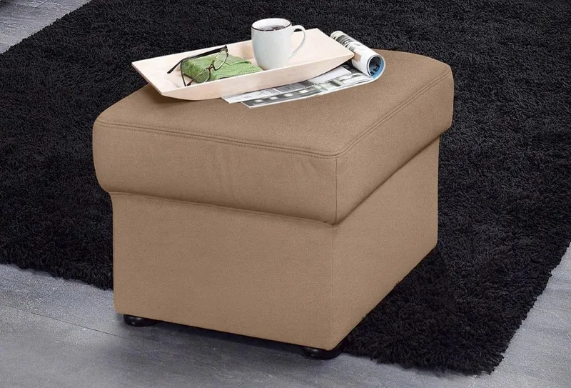 sit&more Hocker Bansin, Braun, – Produktbild 2 von 4