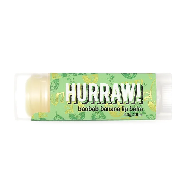 Hurraw Hurraw Boabab Banana Lip Balm – Produktbild 1 von 1