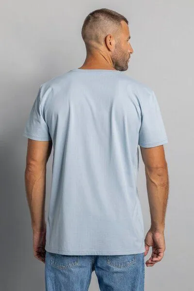 DIRTS dirts Premium Blank T-Shirt STANDARD, Mellow blue, – Produktbild 3 von 3