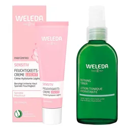 Weleda Sensitiv Feuchtigkeitscreme Mandel & Hydra Toner – Produktbild 1 von 1