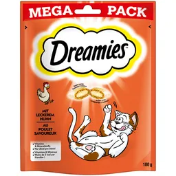 Dreamies DREAMIES Portionsbeutel Mega Pack mit Huhn 180g – Produktbild 1 von 1