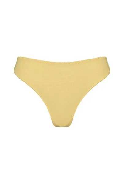 Nénés Nénés Zeitloser Slip mit hoher Taille – Gelb, Gelb, – Produktbild 3 von 4