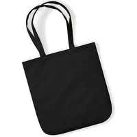 Westford Mill Baumwolltasche Shopper Westford Mill EarthAware Organic Spring Bag, Schwarz, – Produktbild 1 von 1