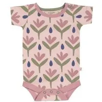Pigeon by Organics for Kids Pigeon by Organics for Kids Kinder-Kurzarmbody mit Aufdruck, Pink (blumenaufdruck), – Produktbild 1 von 1