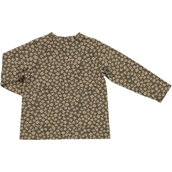 PETER JO PETER JO Langarmshirt aus Bio-Baumwolle Michigan, Khaki, – Produktbild 3 von 3