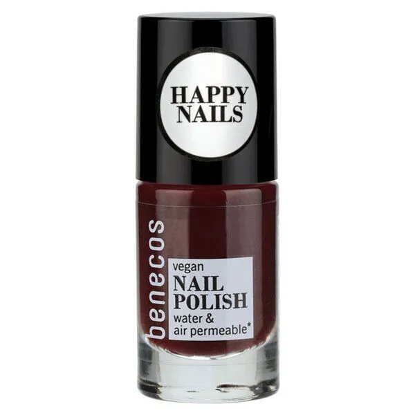 Benecos benecos 20FREE – veganer Nagellack – 5ml – wasser- und luftdurchlässig, Vamp, – Produktbild 1 von 2