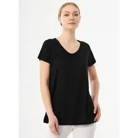 ORGANICATION ORGANICATION T-Shirt aus REPREVE® und LENZING ECOVERO, Black, – Produktbild 1 von 1