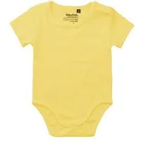 Neutral Neutral® Baby Wickelbody Strampler Kurzarm, Dusty yellow, – Produktbild 1 von 1