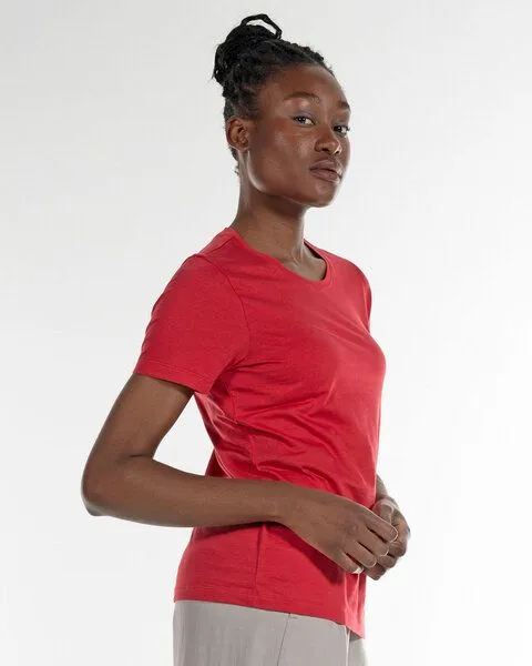 Alma & Lovis Alma & Lovis Royal Jersey Shirt aus feinster Organic Cotton | Single T, Scarlet (rot), – Produktbild 4 von 4