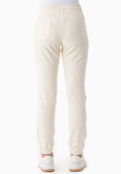 ORGANICATION ORGANICATION PEERA | Leichte Sweathose aus Bio-Baumwolle, Off white, – Produktbild 4 von 4