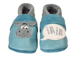 Pantolinos Pantolinos Baby und Kinder Hausschuhe Krabbelschuhe Ecopell Leder Esel – Produktbild 1 von 1