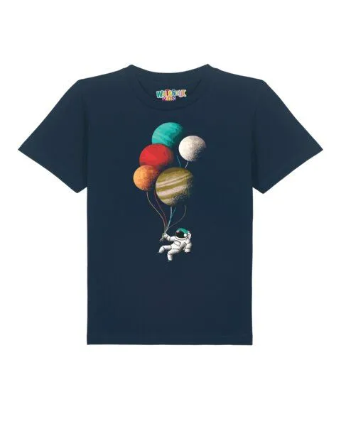 watabout.kids watabout.kids T-Shirt Kinder Balloon Spaceman, French navy, – Produktbild 1 von 2
