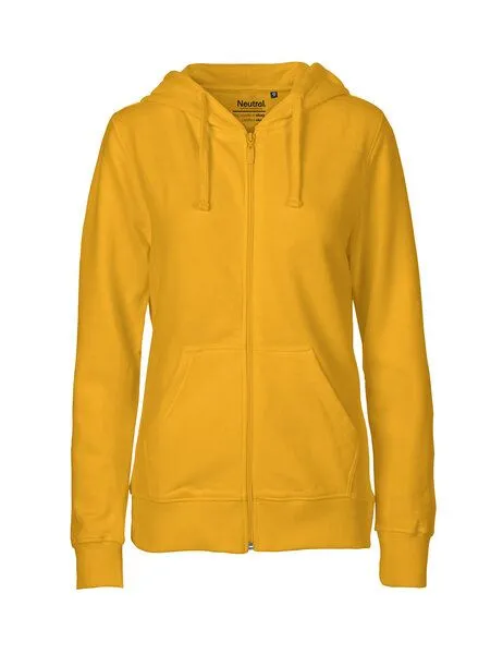 Neutral® - 3FREUNDE Neutral® - 3FREUNDE Frauen Hoodie Zipped, Gelb, – Produktbild 1 von 4