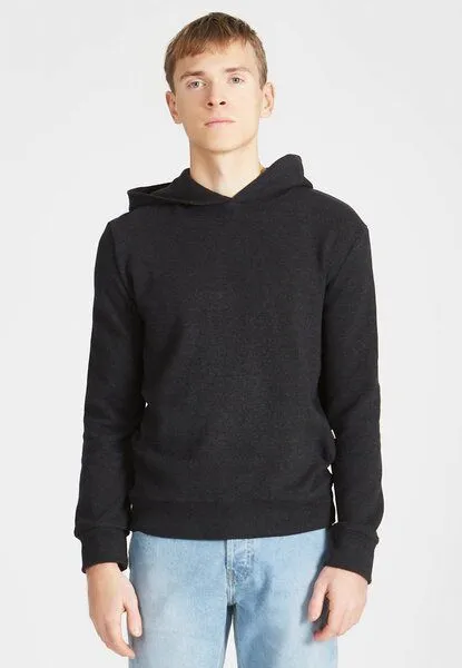 Givn Berlin Givn Berlin Herren Hoodie aus recycelter Baumwolle "Ray", Dark grey, – Produktbild 1 von 4
