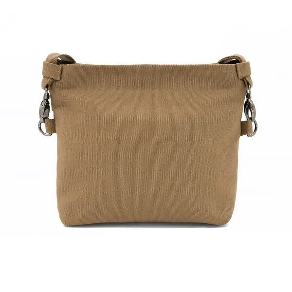 seasara seasara Tasche Umhängetasche aus Bio-Baumwolle (Canvas), Camel, – Produktbild 5 von 8