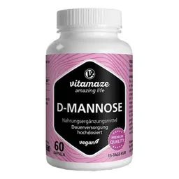 vitamaze vitamaze D-MANNOSE vegan 60 St Kapseln – Produktbild 1 von 1