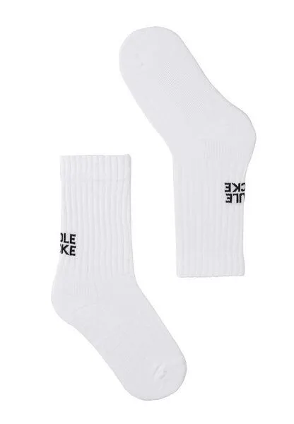 recolution Socken aus Bio-Baumwoll Mix - HOVEA COOL - recolution, Weiß, – Produktbild 2 von 2