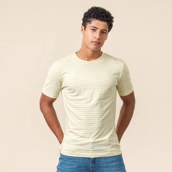 Living Crafts Living Crafts Herren T-Shirt (80% Bio-Baumwolle; 20% Leinen) – Produktbild 2 von 5