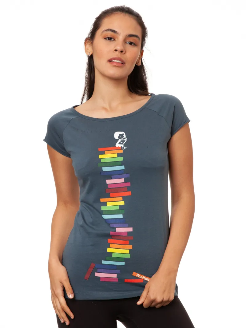 FellHerz Books Girl Cap Sleeve thundercloud - XXL – Produktbild 1 von 1