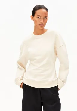 ARMEDANGELS ARMEDANGELS UN-WASTED BARREL Damen Sweatshirt aus Baumwoll-Mix – Produktbild 1 von 1
