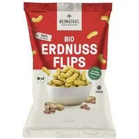HEIMATGUT HEIMATGUT Bio-Erdnussflips , 125 g, ohne Zusatzstoffe – Produktbild 1 von 1