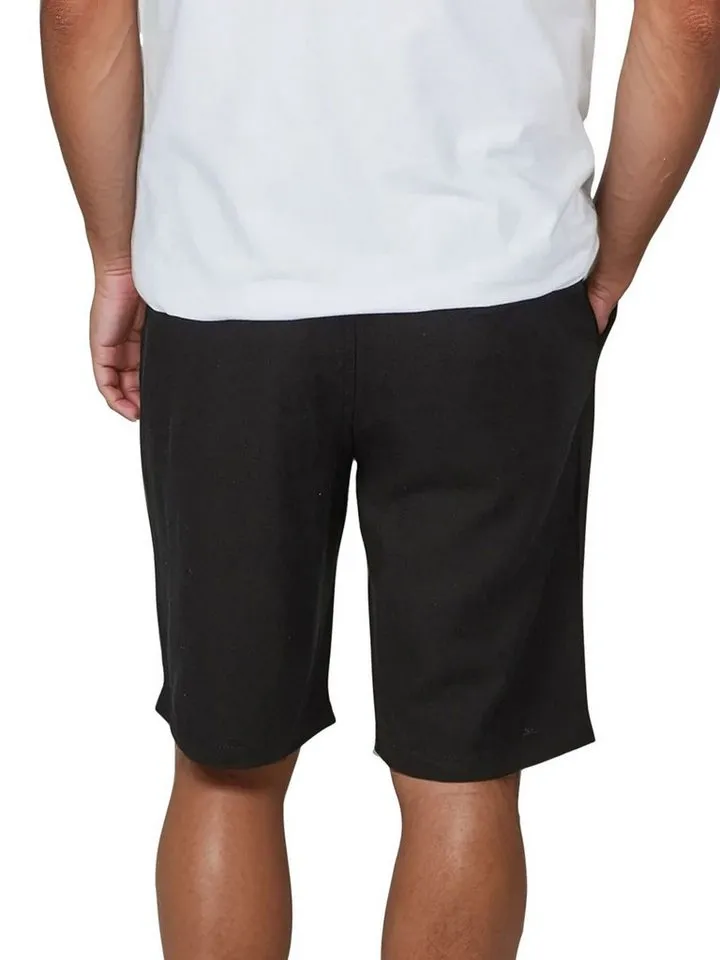 DENIMFY Chinoshorts Herren Shorts DFAlessio Regular Fit Bermudashorts mit Kordelzug, Schwarz, – Produktbild 2 von 4