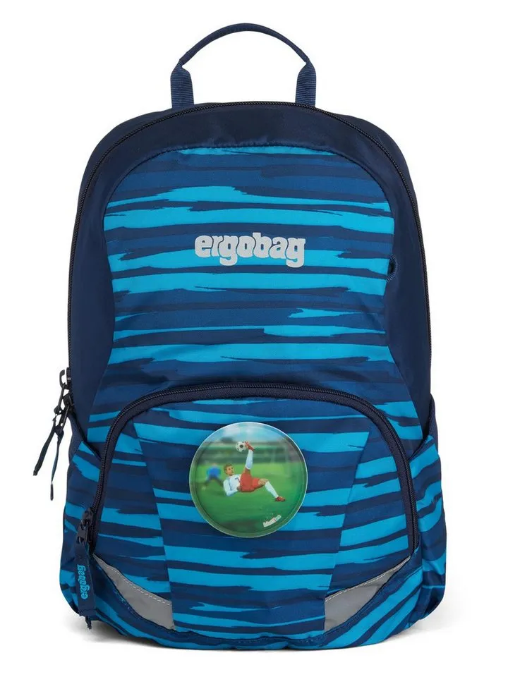 Ergobag Ergobag Kinderrucksack Ease Large, passend für DIN-A4, Blau, – Produktbild 2 von 8