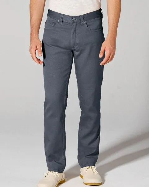 HempAge Hempage 5-Pocket Jeans Hose Hanf Bio Baumwolle, Dust, – Produktbild 2 von 2