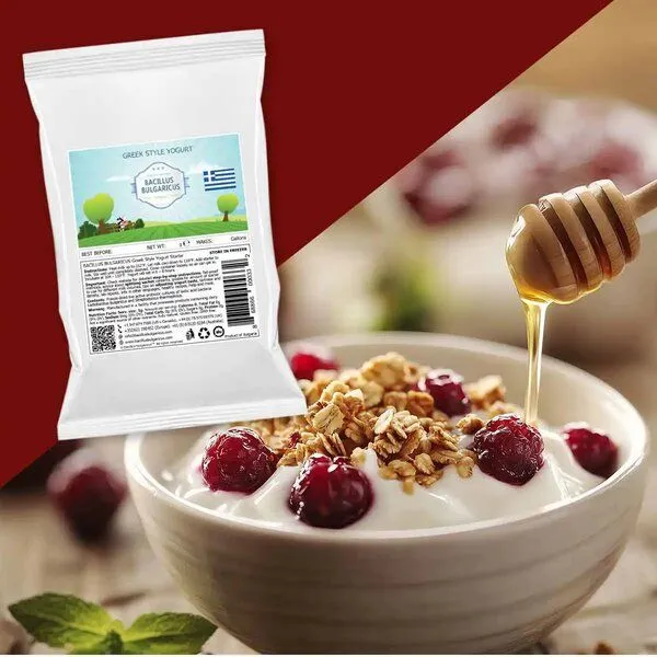 Bacillus Bulgaricus Griechische Joghurtkulturen - Griechischen Joghurt selber machen (3er Pack) – Produktbild 2 von 4