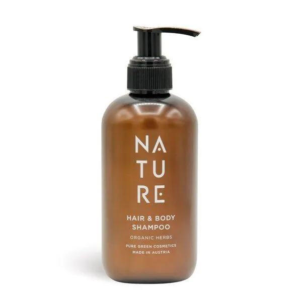 4betterdays 4betterdays Hair & Body Shampoo 'Organic Herbs' | Kunststoffgebinde mit Pumpfunktion – Produktbild 2 von 5