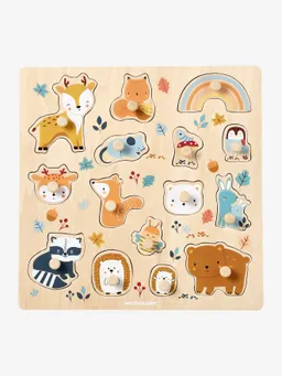Vertbaudet Baby Steckpuzzle WALDFREUNDE aus Holz FSC® – Produktbild 1 von 1